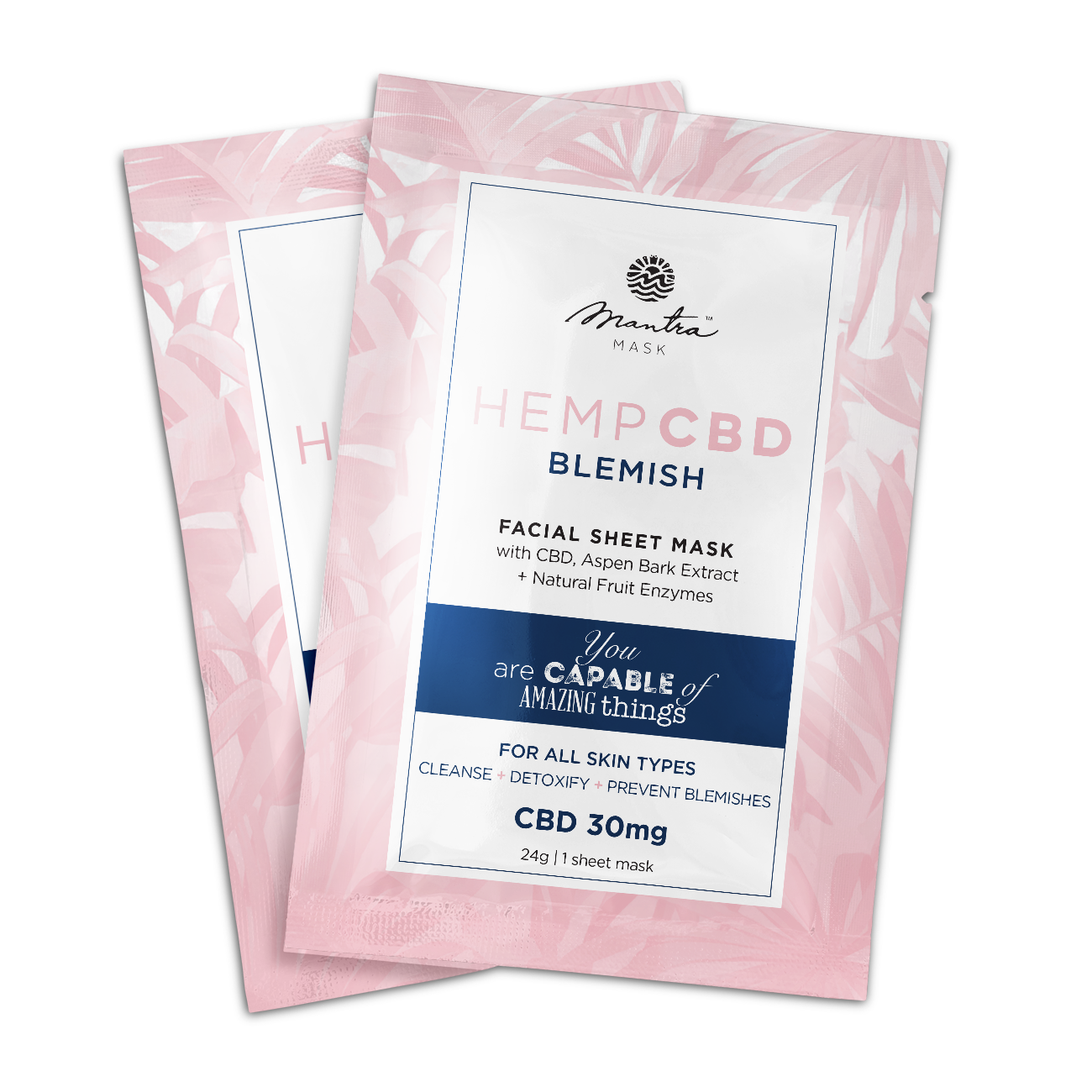 CBD Blemish Mask - Mantra Mask